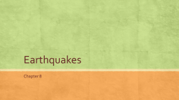 Earthquakes PPT - Engineering the Future Workshop