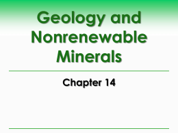 14-4 How Long Will Supplies of Nonrenewable Mineral Resources