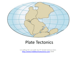 Plate Tectonics - Middle School Science