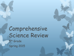 Comprehensive Science Review