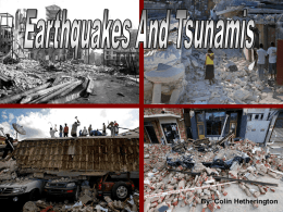 Earthquakes - Wikispaces