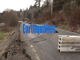 What is an Earthquake??
