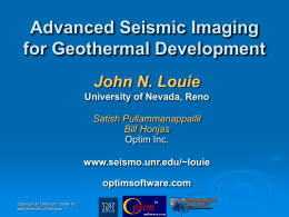 Louie-USC111006x - The Nevada Seismological Laboratory