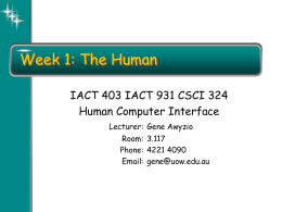 Human{Computer Interaction, Prentice Hall