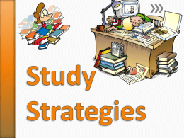 Study Strategies - Doral Academy High School