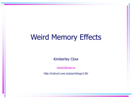 Weird Memory7