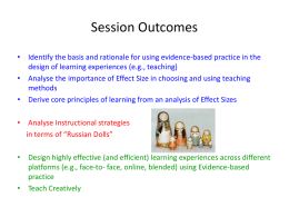 Full slides for EBT March 3 - Creative Teaching Framework
