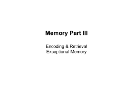 Memory_partIII - UCI Cognitive Science Experiments