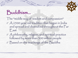 Spread of Buddhism