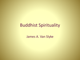 Buddhist Spirituality