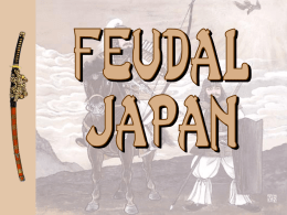 Feudal Japan - AP World History