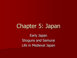 Chapter 5: Japan - Santee School District / Overview