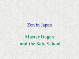Zen in Japan - Cirencester College