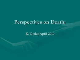 Perspectives on Death: Catholicism