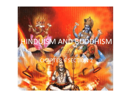 HINDUISM AND BUDDHISM