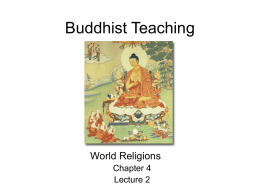 Buddhist Teaching