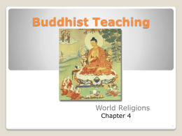 Buddhist Teaching