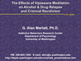 Vipassana Meditation Presentation Slides
