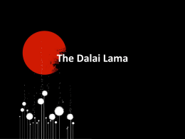 The Dalai Lama - daysocialscience
