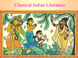 Classical Indian Literature