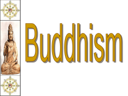 Buddhism - Hudson City Schools