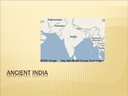 Ancient India - Teacher Pages