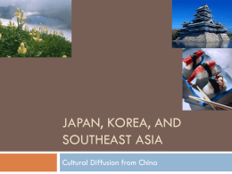 Japan, Korea, and Southeast Asia