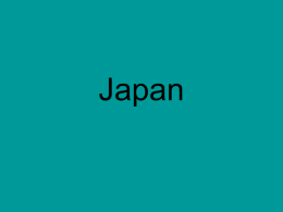 Japan - Mr. Burtness` Class