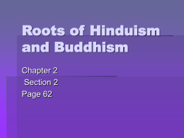 Roots of Hinduism and Buddhism