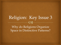 Religion: Key Issue 3