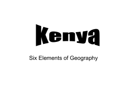 Kenya Presentation