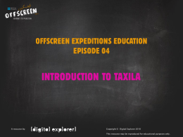 offscreen expeditions education assembly & form