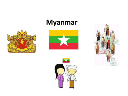 Myanmar-Facts and Culture