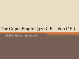 The Gupta Empire - White Plains Public Schools