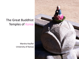 The Great Buddhist Temples of Korea