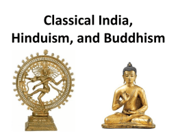 Classical India Hinduism Buddhism PPTx