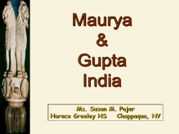 Maurya-GuptaEmpires