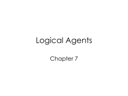 Logical Agents - Sonoma State University