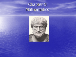 Chapter 5 Mathematics - East Irondequoit Central School