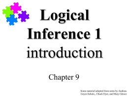 Inference in First