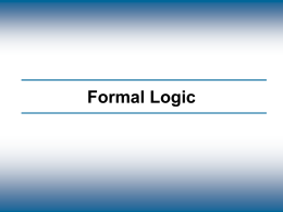 Logic - Computer Science