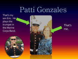 Patti Gonzales - Sunnyside Unified School District