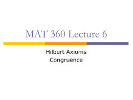 MAT360 Lecture 6