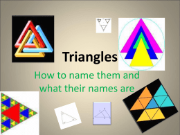 Triangles - math-tech