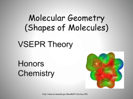 Molecular Geometry and Polarity