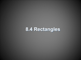 Rectangles - BakerMath.org