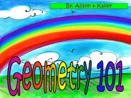 Geometry 101 - SUSD Student Community