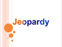 Shapes & Designs Jeopardy Game
