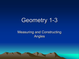Geometry 1-3