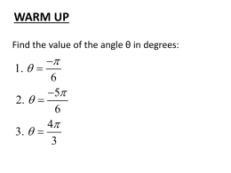 WARM UP write each fraction as a decimal and as a percent (a) ¾ (b